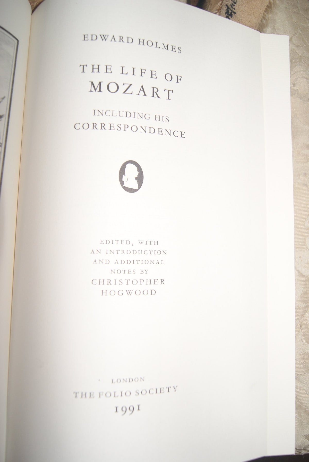 The Life of Mozart — The Folio Society | Edward Holmes | 1991 | First Edition — view 3