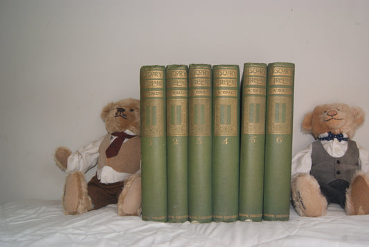 History of Ireland From the Earliest Times to the Present Day — Rev. E.A. D'Alton | Complete Six Volume Set | Gresham Publishing | Celtic Design Bindings | Good Condition
