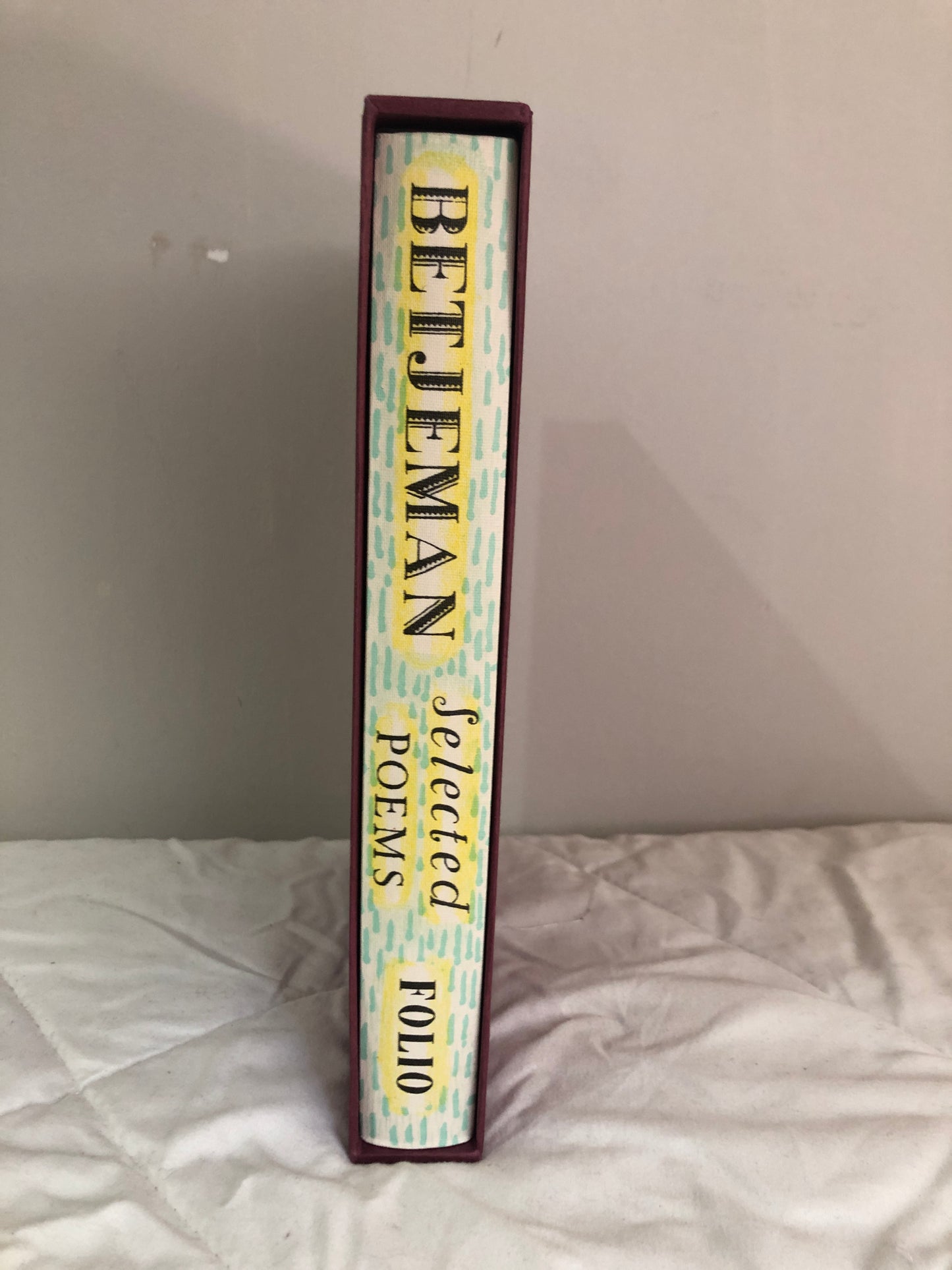 Selected Poems — The Folio Society | John Betjeman | 2004 | First Impression | Drawings by Peter Bailey | Fine in Slipcase