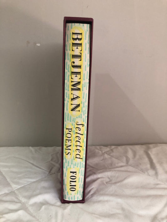 Selected Poems — The Folio Society | John Betjeman | 2004 | First Impression | Drawings by Peter Bailey | Fine in Slipcase
