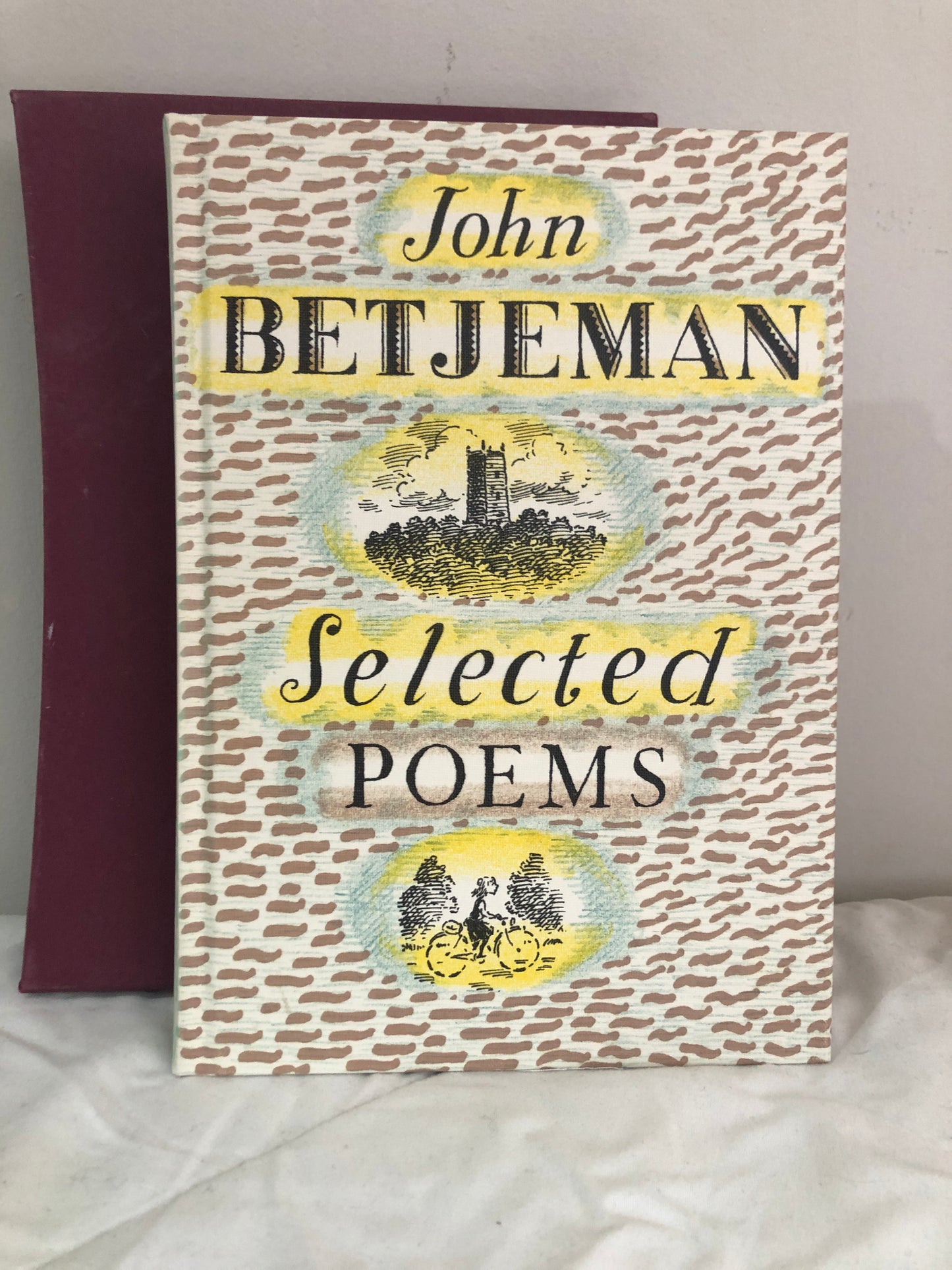 Selected Poems — The Folio Society | John Betjeman | 2004 | First Impression | Drawings by Peter Bailey | Fine in Slipcase