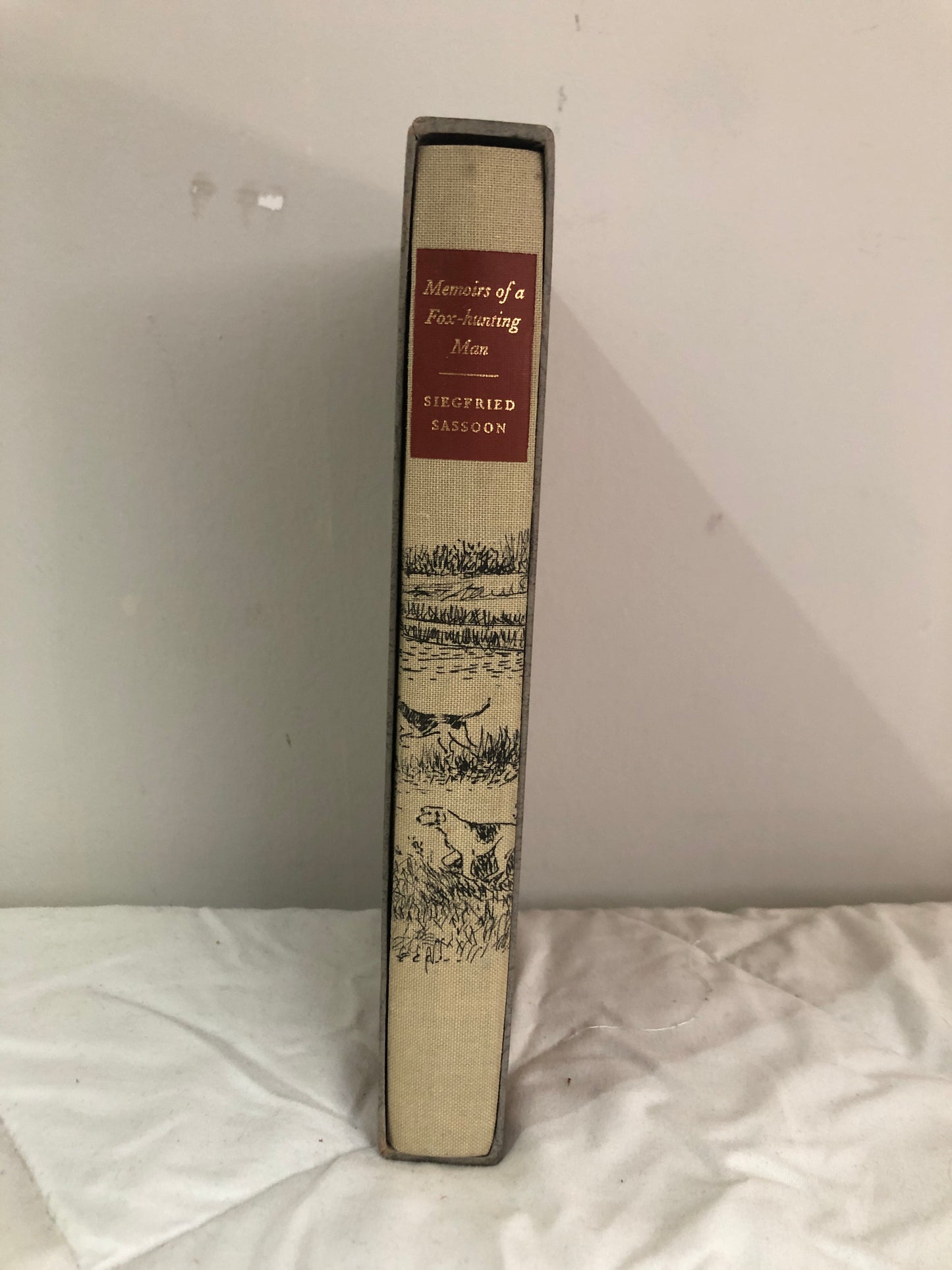 Memoirs of a Fox-hunting Man — The Folio Society | Siegfried Sassoon | 1971 | Second Impression | Drawings by Lynton Lamb | in Slipcase