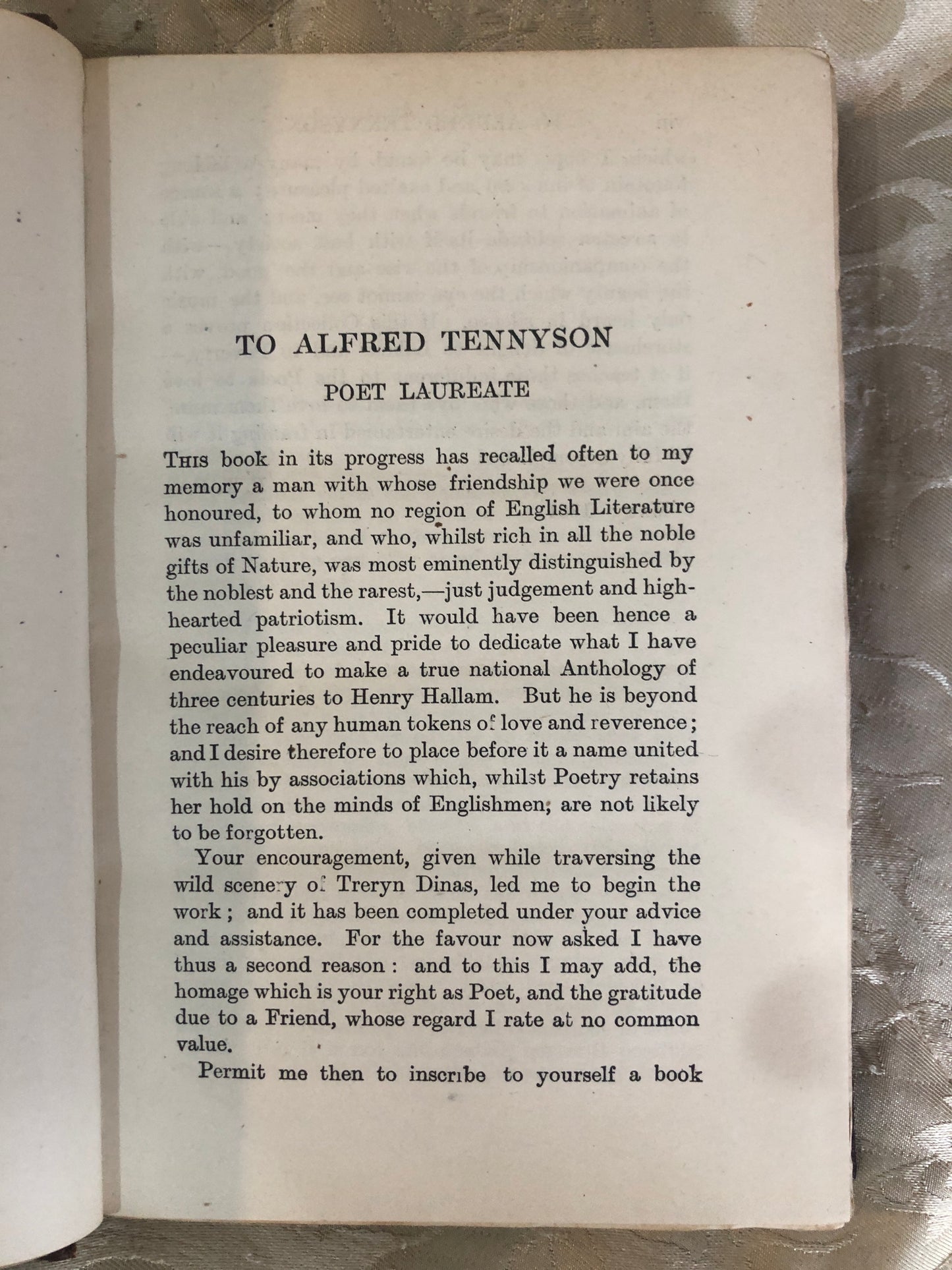 The Golden Treasury — Palgrave | Oxford Edition 1919 | Uppingham School Prize Binding | Awarded to R. Gresley, 1921 | Full Morocco