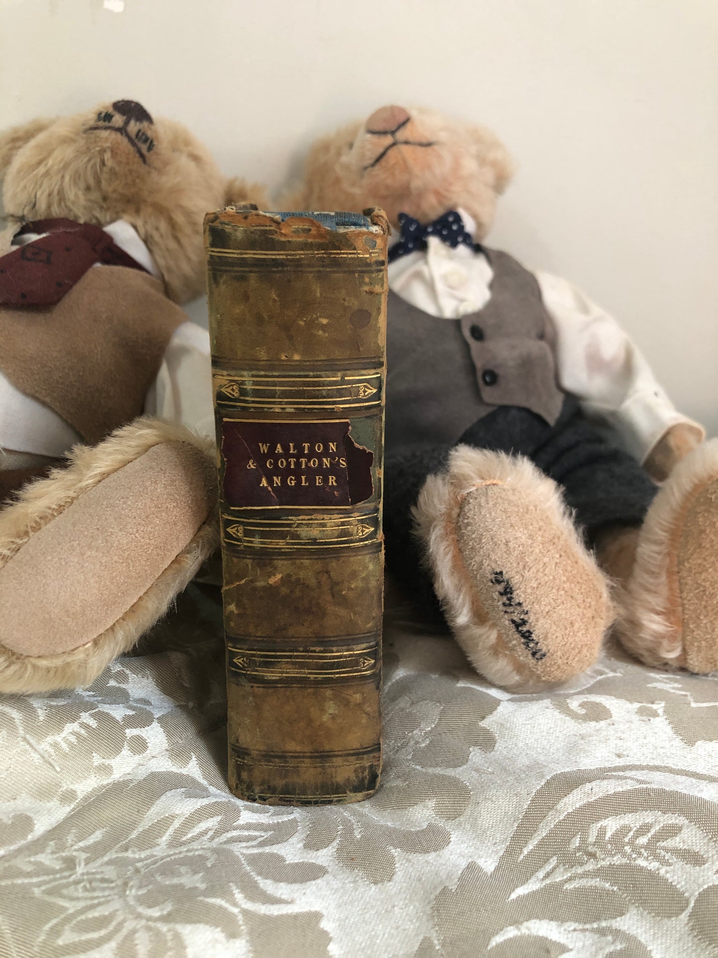 The Complete Sportsman c.1760 & Walton's Complete Angler 1826 — Two Books from the Gresley Collection | Signed Charles Gresley | Antiquarian Field Sports