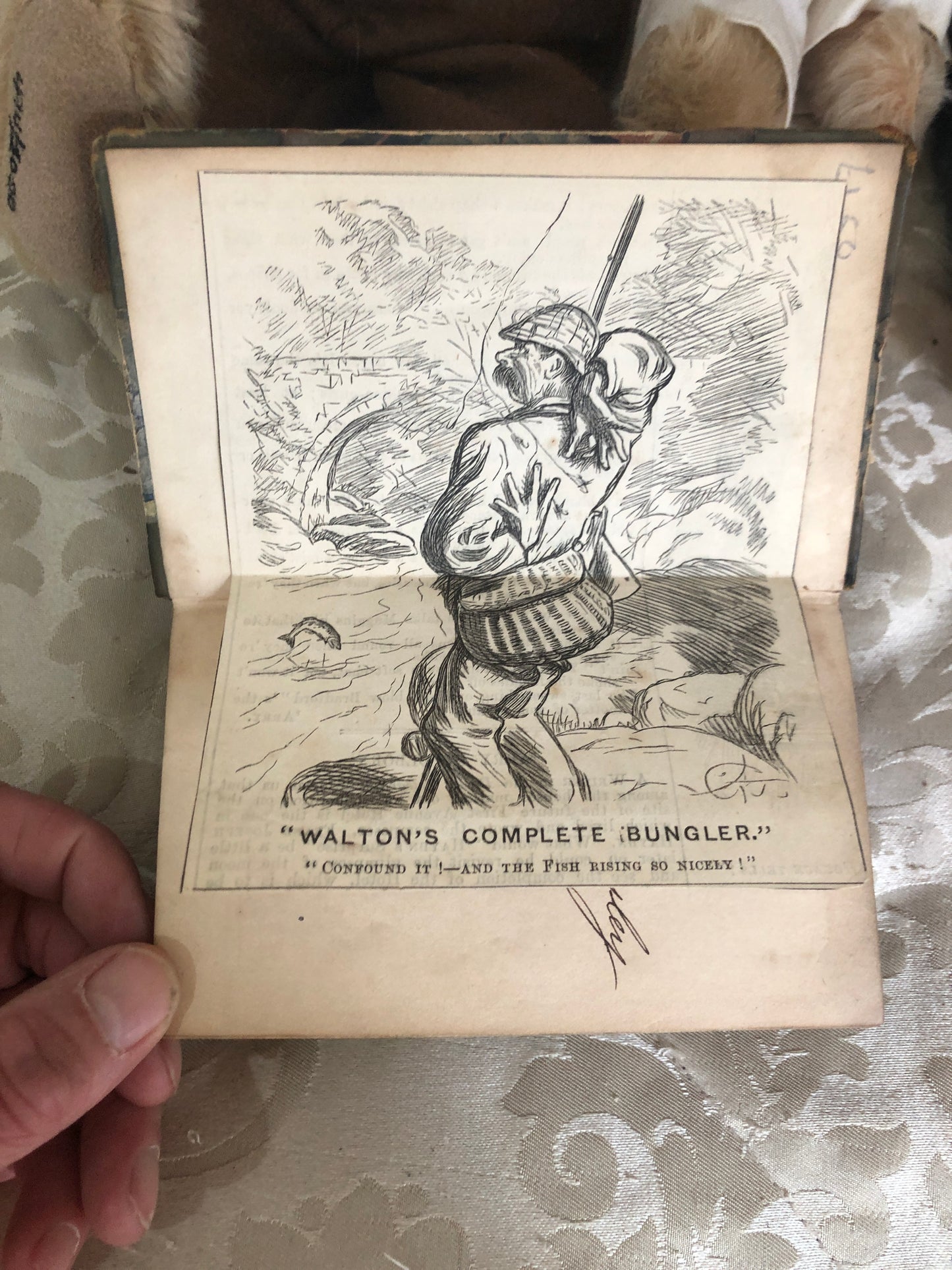 The Complete Sportsman c.1760 & Walton's Complete Angler 1826 — Two Books from the Gresley Collection | Signed Charles Gresley | Antiquarian Field Sports