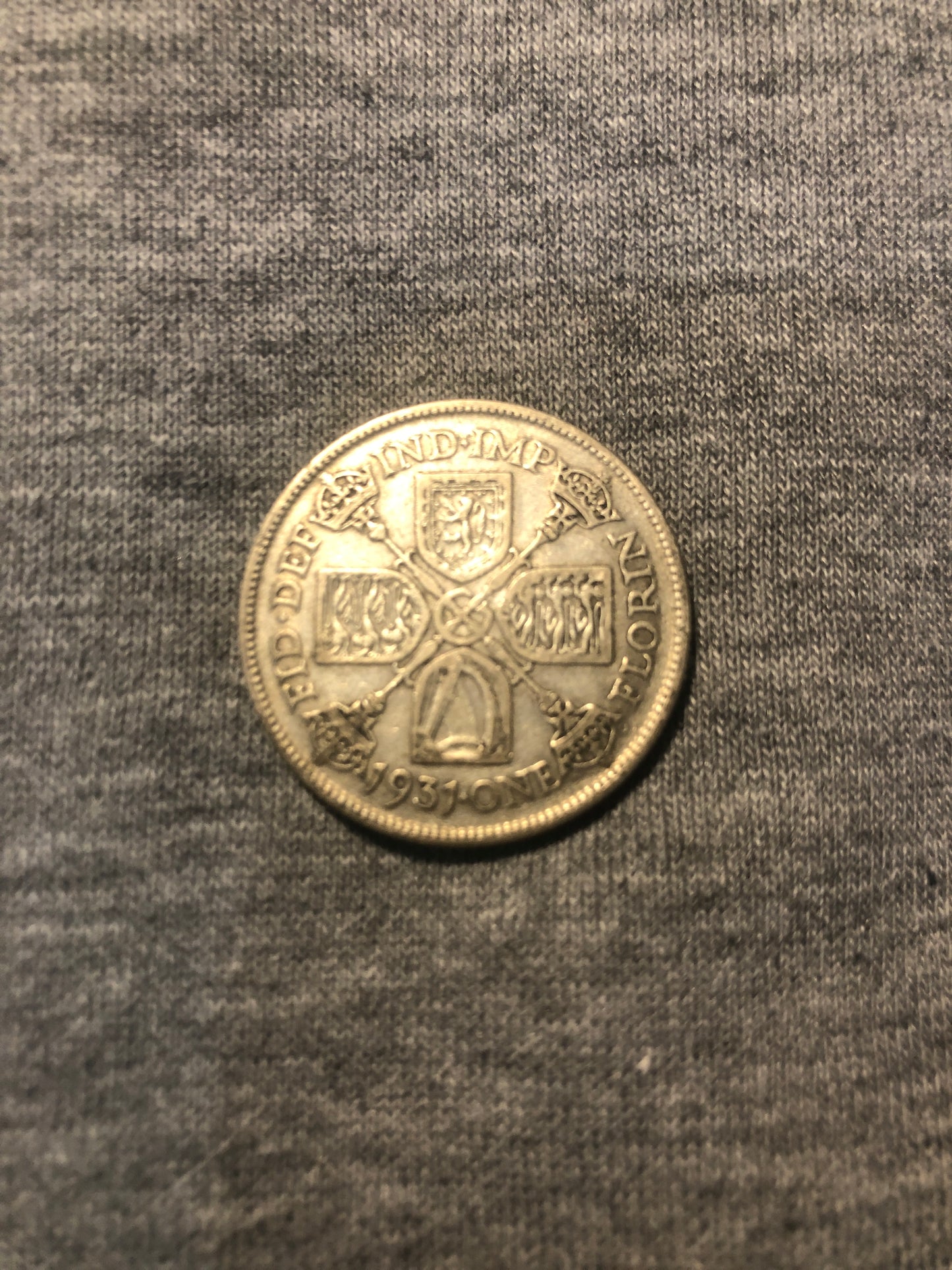 Nine George V & George VI Silver Florins 1920–1937 | Including Scarce 1931 | British Two Shilling Coins | .500 Silver