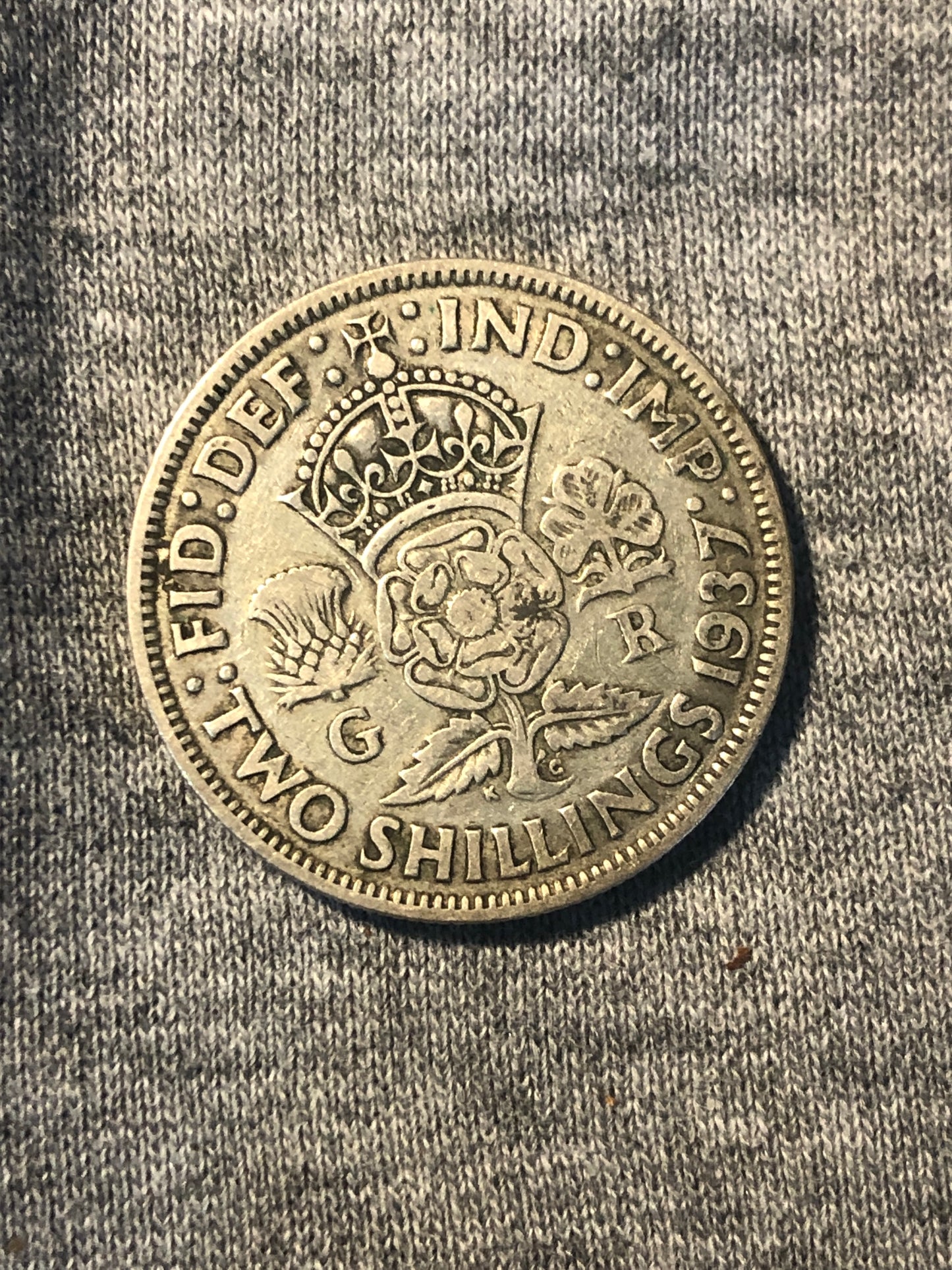 Nine George V & George VI Silver Florins 1920–1937 | Including Scarce 1931 | British Two Shilling Coins | .500 Silver