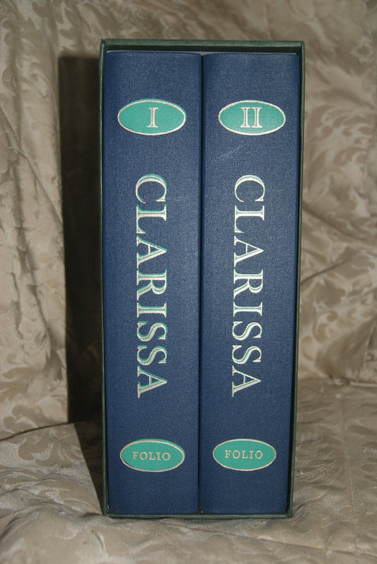 Clarissa — The Folio Society | Samuel Richardson | 1993 | 2 Volume Set with Simon Brett Engravings