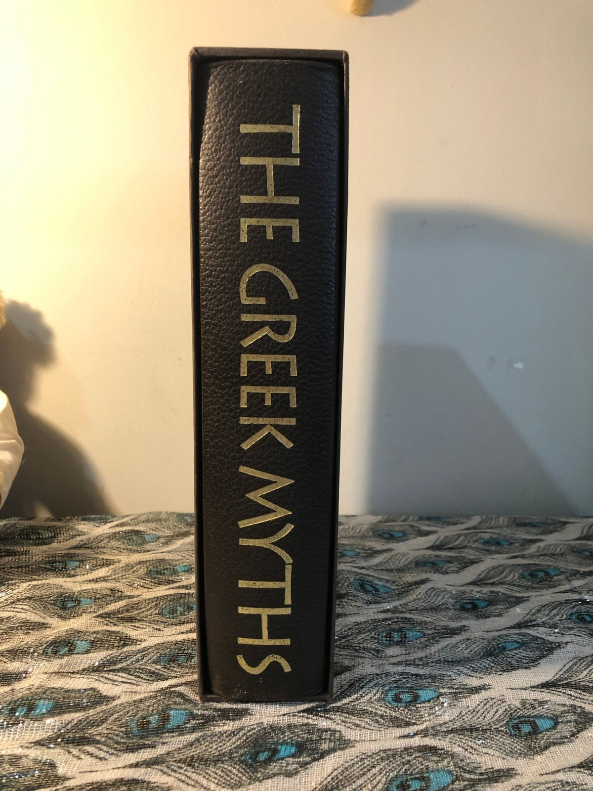 The Greek Myths — Robert Graves | Folio Society 1996 | Quarter Leather | Illustrated by Grahame Baker — view 2