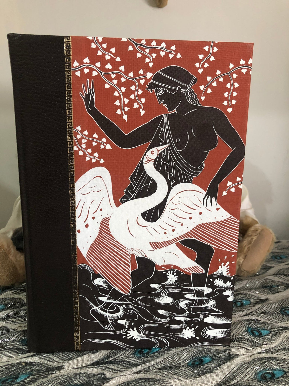 The Greek Myths — Robert Graves | Folio Society 1996 | Quarter Leather | Illustrated by Grahame Baker — view 4