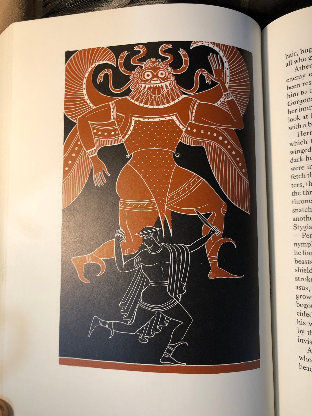 The Greek Myths — Robert Graves | Folio Society 1996 | Quarter Leather | Illustrated by Grahame Baker — view 8