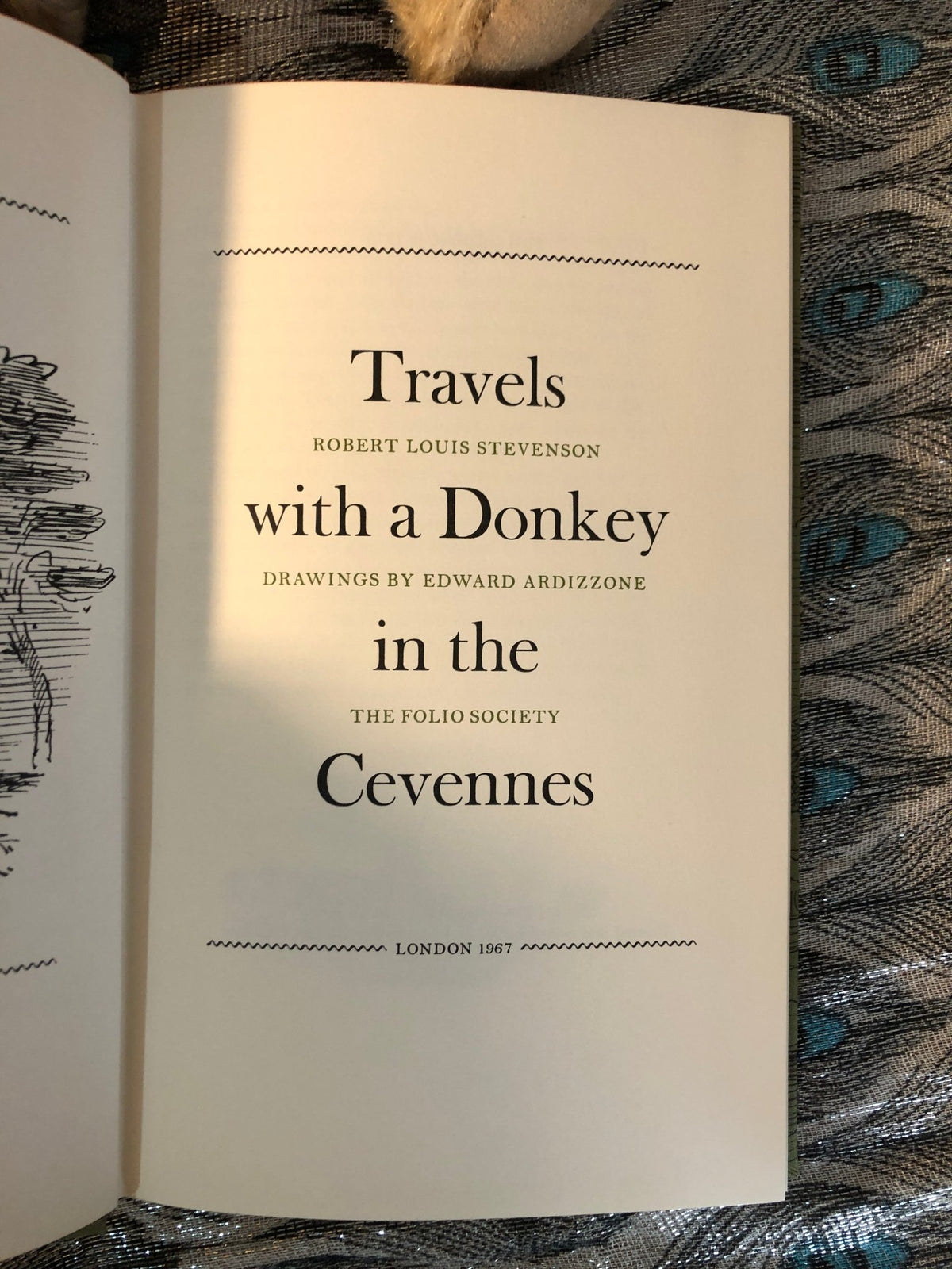 Travels with a Donkey in the Cevennes — R. L. Stevenson, Folio Society — view 3
